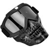 Outdoor Skull Motorcycle Helmet Goggles Face Mask Motorbike Racing Glasses