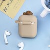 Wonhibo for Airpods Case, Cute Silicone Animal Soft Cover for