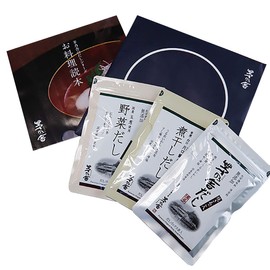 Kayanosha Enso Dashi 3 Types Set, Kayanoya, Kayanoya, Kayanoya, Kayanoya Soup Stock, Kuhara Honke Soup Board, Vegetable Soup, Soup Pack, Gift