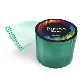 Pixiss Extra Wide Epoxy Mold Release Tape - Polyester Tape for Resin UV Release, Easy Peeling