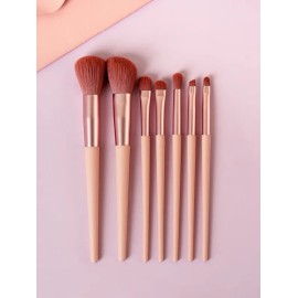 DAISO Makeup Brush Pouch 7 Piece Set