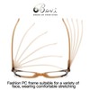 Bevi Reading Glasses Blue Light Blocking Magnify Glasses with Spring