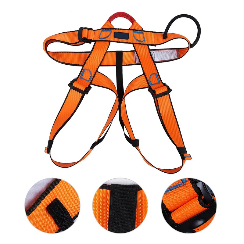 Half Body Safety Belt for Rock Climbing Mountaineering Rappelling Aerial