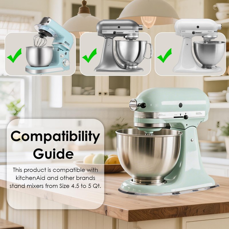 Baemin Thickened Acrylic Mixer Slider (Compatible with KitchenAid Mixer) (Slider