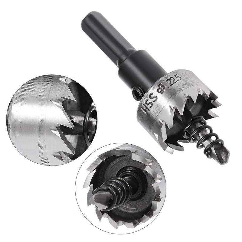 Sourcingmap 22.5mm HSS Drill Bit Hole Saw Cutter for Metal