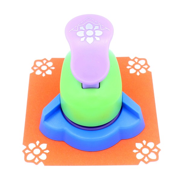 Kucaa Hollow Right-Angle Embossing Punch Handmade Scrapbooking Craft Lever Corner