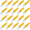 LaoChoes 20 Pcs Stainless Steel Corn on the Cob holders,