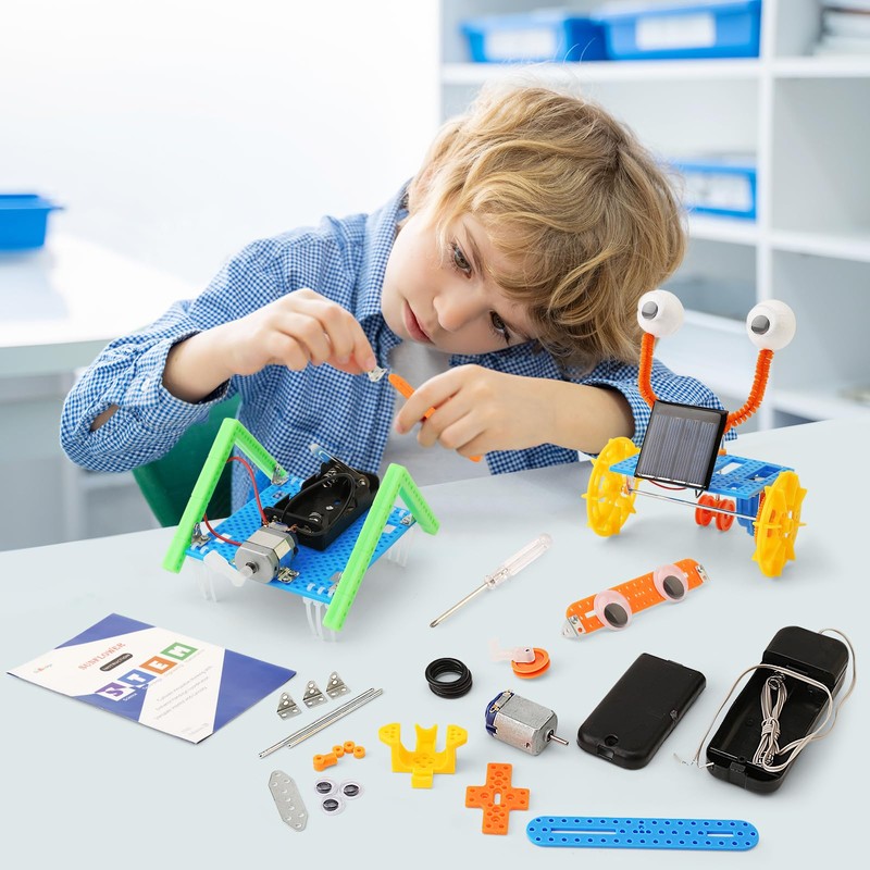STEM Robotics Science Kits, Crafts for Boys 6-8 Girls 8-12,