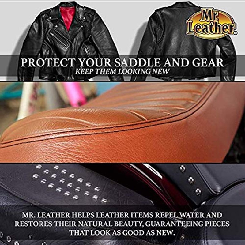 MR. LEATHER Leather Cleaner & Conditioner for Automotive, Upholstery, Leather
