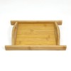 Bam & Boo - Natural Bamboo Serving Tray Stylized with