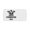 'Love Conquers All' Pill Box with Tablet Splitter (PI00034226)