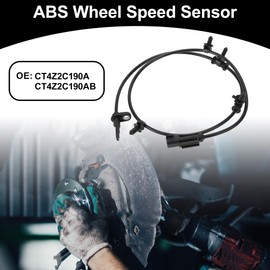Partuto ABS Wheel Speed Senor Kit No.CT4Z2C190A/CT4Z2C190AB Rear Right ABS Sensor Set for Ford Edge 2011-2014 for Lincoln MKX 2011-2015
