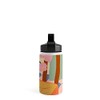 Deny Designs Water Bottle, Straw Lid 12 oz, sandrapoliakov FLOWERS