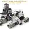 15-Piece Nut Remover Set: Screw Extractor Set with 13 Nut