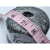 Petite Paillette Grey with Gold Mini Sequins Yarn - 50