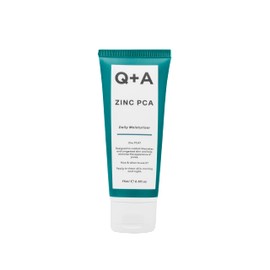 Q+A Zinc PCA Daily Moisturiser, Hydration and Oil Control with Zinc PCA & Ginseng, for Tackling Oily, Blemish-Prone, and Combination Skin, Ensures Essential Moisture Without Clogging Pores, 75ml