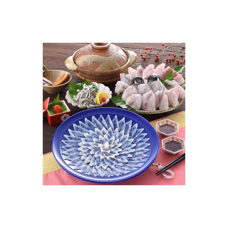 Torafugu Food Full Course (11.8 inches (30 cm) Plates for