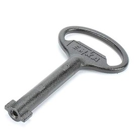 204-0107.00-00000 Compatible Double Bit 3mm Pin Key Black Zinc Die (EMKA 1004-05)