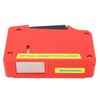 Red Optical Fiber Cleaning Box Compact Lightweight SC FC LC