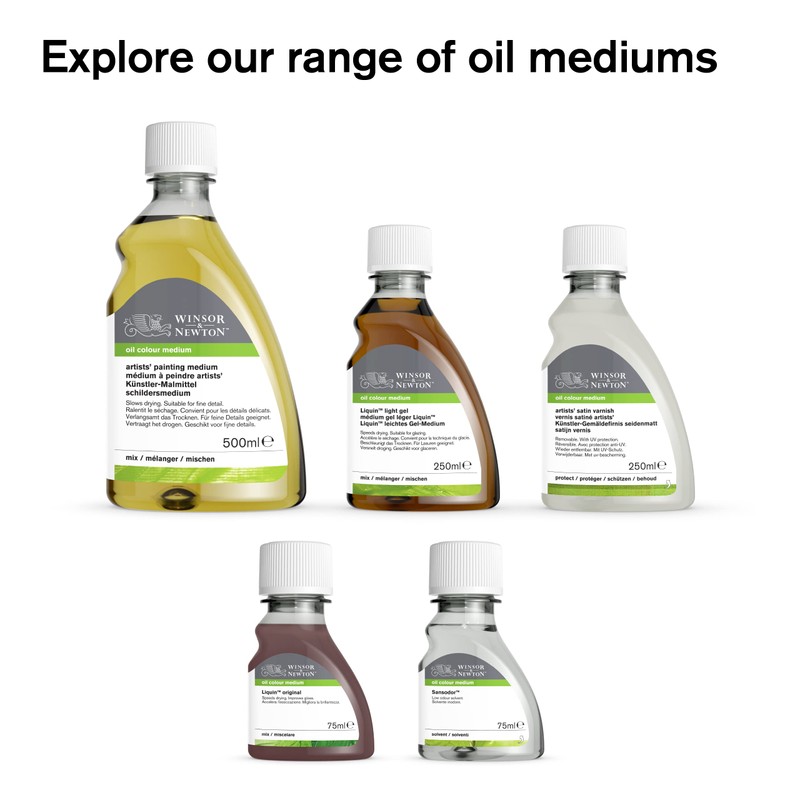 Winsor & Newton Liquin Original Medium, 2.5 litre (84.5-oz) Can