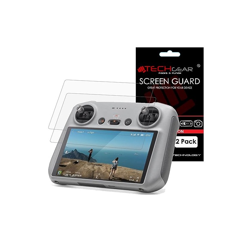 TECHGEAR 2 Pack Screen Protectors for DJI RC/DJI RC 2