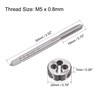 sourcing map M5 x 0.8mm Metric Left Hand Tap and
