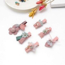 Unicra Hair Clips 18 Pieces Baby Toddler Bow Hair Clips Hairpieces Accessories Gift Sets for Girls