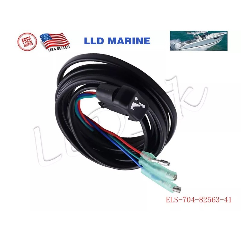 LLD_TK For Yamaha 704 Single Engine Control Handle Trim Tilt