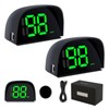 2 Pack GPS Digital Speedometer for Car MPH Golf Cart