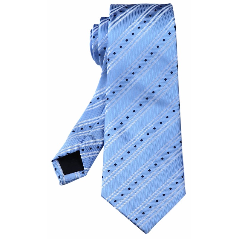 Elfeves - Corbata de trabajo para hombre, diseño de rayas