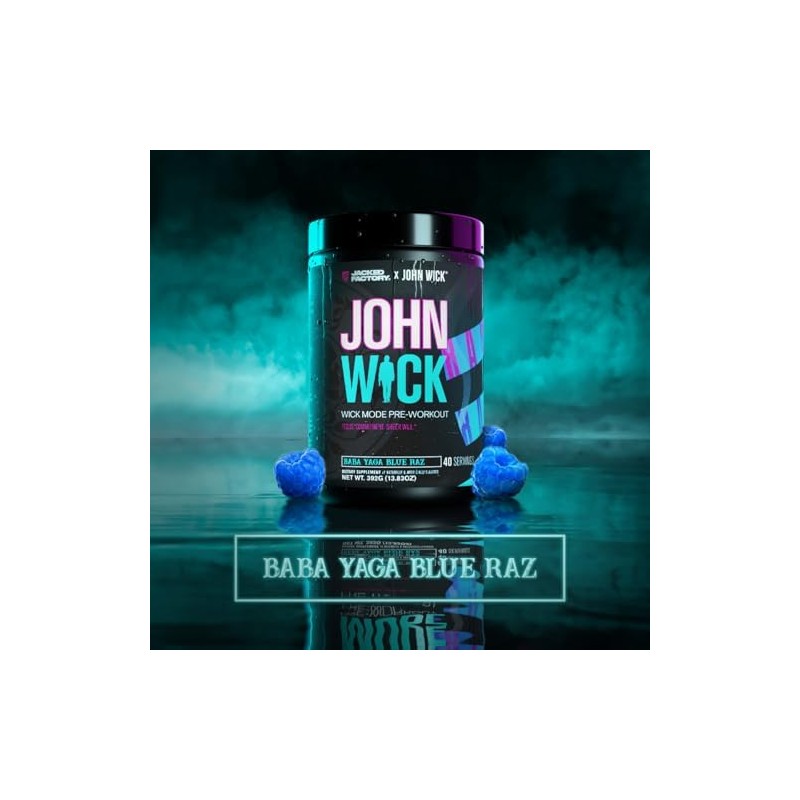 Jacked Factory John Wick - Wick Mode Pre Workout Powder