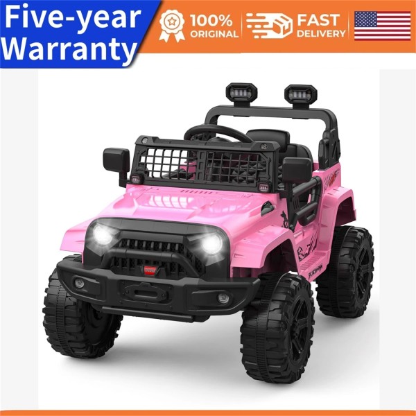 merxeng 12V Kids Ride On Truck Toddlers Battery Powered Electric