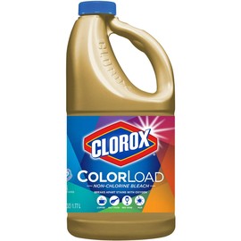 Clorox ColorLoad Non-Chlorine Bleach, 60 Ounce Bottle, Pack of 2, 120 Ounces Total