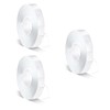 ELANE 3 Rolls Nano Tape Double Sided Heavy Duty Clear