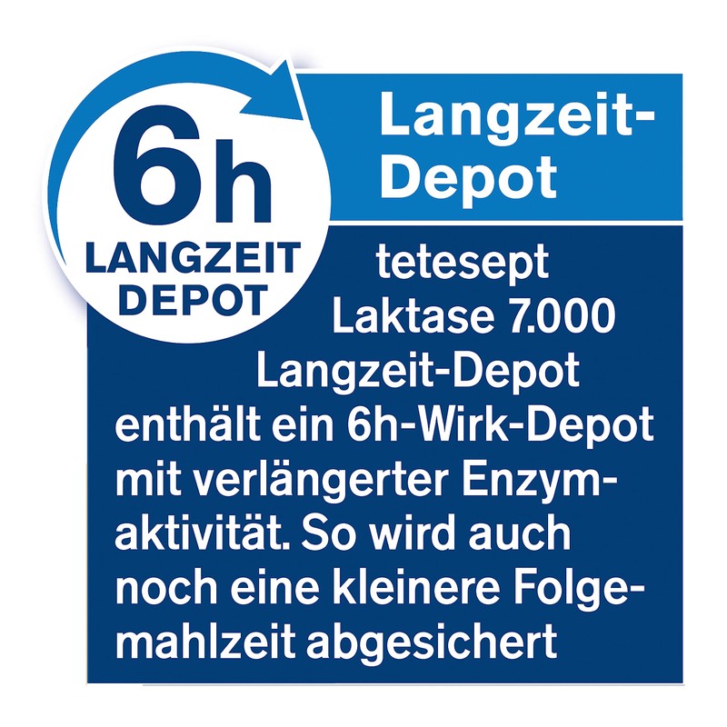 tetesept Lactase 7,000 – 3 Doses of 90 Pieces –