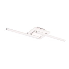 Reality Leuchten Viale R67303131 LED Ceiling Light Metal Matt White with 17 Watt LED Swivelling