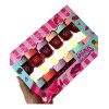 12 Tintas Labiales Forma De Paleta Larga Duración Lip Tint