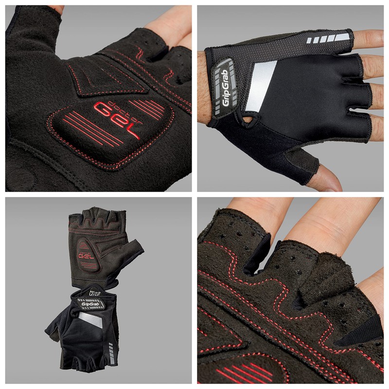 GripGrab SuperGel 6mm DoctorGel Padded Short Finger Summer Cycling Gloves