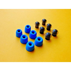 12pcs - S/M/L Eartips Compatible with LG Tone Free HBS-FN7 HBS-FN6 HBS-FN4 True Wireless Earphones - Replacement Premium Memory Foam and Noise Isolation Earbuds (BLMF-BNMH-C)