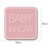 Baby Car Magnet (Simple Design) Baby in Car Baby On
