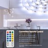 echosari 2 PCS 150 LED Strip Lights Battery Operated, 16.4Ft