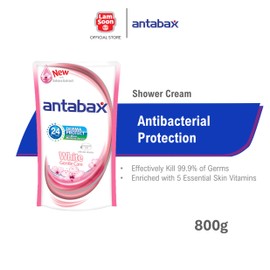 Antabax Antibacterial Shower Cream Gentle Care (Refill Pack) 800g