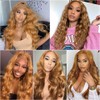24 26 28 inch Brown Bundles Body Wave Human Hair