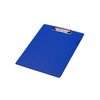 Q-Connect PVC Single Clipboard Foolscap Blue KF01297