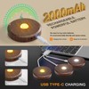 MEKKLEON Puck Lights With Remote Control - Rechargeable, Wireless Under