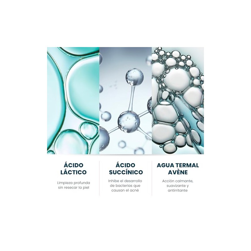Avene Cleanance Intense Gel Limpiador Facial Piel Grasa y Acneica,