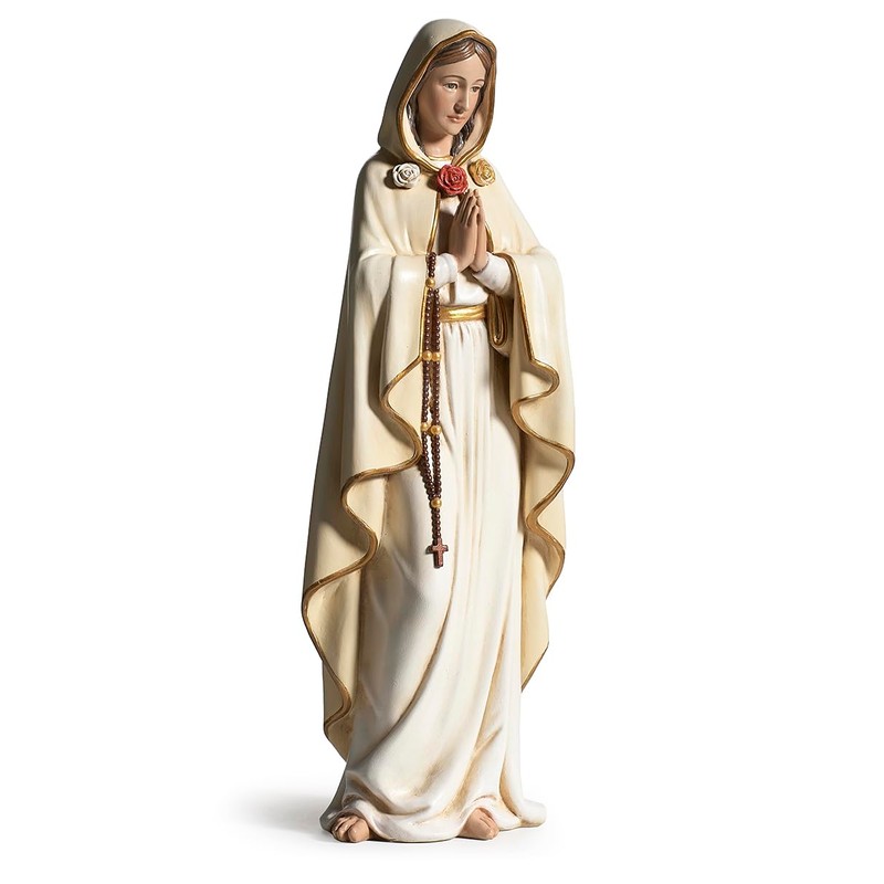 Genérico Virgen Rosa Mistica de 26cm, Joseph´s Studio by Roman