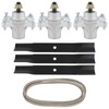 OCPTY Lawn Mower Deck Rebuild Kit, Mower Blade Rebuild Kit