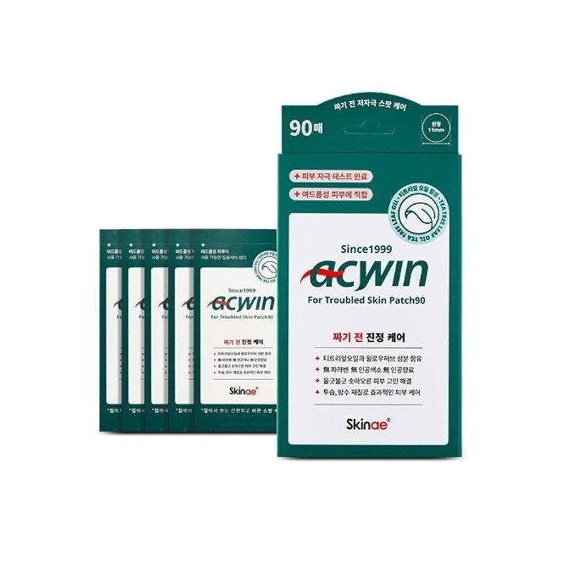 Skinae Acwin Spot Care Patch 90 sheets x 3 boxes,