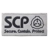SCP Foundation Patch Special Containment Procedures Foundation Logo Embroidered Biker